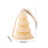 Handmade Christmas Scented Soy Wax Candle White Tree Shape 3