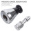 Pressure Cooker Valve Replacement Kit with Exhaust Pipe and 3