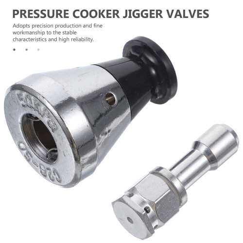 Pressure Cooker Valve Replacement Kit with Exhaust Pipe and 2