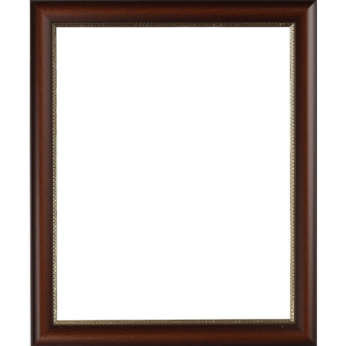 Polystyrene picture frame cherry gold 18x26 in 1