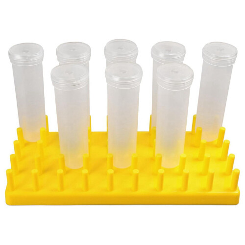 8 tubetti floreali da 50 ml con supporto 2