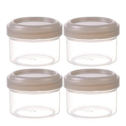 35 ml wiederverwendbares Kunststoff-Gewürzglas mit Deckel