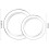 Gold Disposable Plastic Plates 120 pcs 10.25" and 7.5" 3