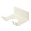 Adhesive Hair Dryer Holder Wall Mounted White 1