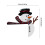 Kerstdeurdecoratie met sneeuwpop en kerstman 2024 3