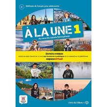 la une 1 Edition hybride Livre de leleve audio MP3. A1 by Aurore Jarla
