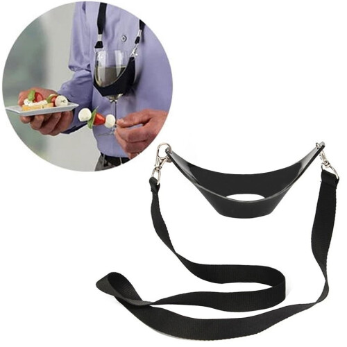 Wine Glass Lanyard Holder Strap – 2-Pack Nylon 1