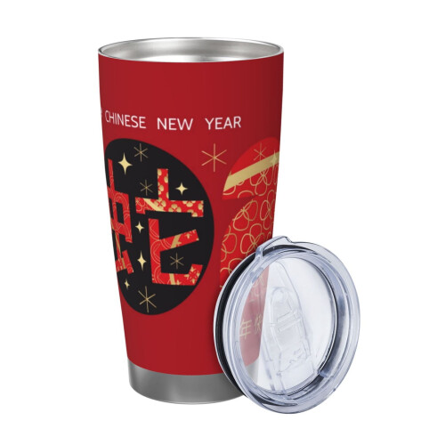 Snake Year2025Tumblerkopp i rustfritt stål 20oz 1