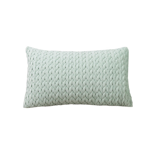 Twisted Texture Solid Pillowcase – Soft, Double-Sided, Invisible Zipper – Compatible with Standard Pillows 1