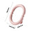Foldable Desktop Makeup Mirror Pink 18cm 4