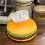 Couvercle de boîte à mouchoirs en forme de hamburger, résine, 19,2 cm 4