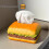 Couvercle de boîte à mouchoirs en forme de hamburger, résine, 19,2 cm 5