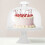 Ceramic Cake Stand with Glass Dome Cover 5