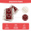 Valentine's Day linen table cover printed flag 4