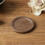 Natural Wood Coaster 8.8 cm Round 4
