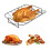Carbon Steel Roasting Rack V-Shaped 1 Piece 2