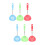 Christmas Spatulas Set for Baking and Grilling 6 Pieces 2