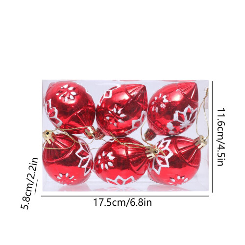 boules de Noël décoratives à suspendre, petit pendentif 2