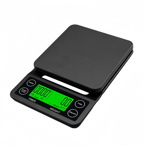 Scála Cistine Digiteach Dubh3kg0.1g Soilsithe ar chúl 1