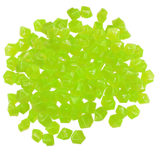Colored glowing rhombus stones 300 pcs 1