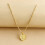 Welling hartvormige hanger met initialen 4