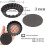 3 Inch Mini Tart Pan Nonstick Reusable Set 2