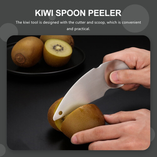 Kiwi Spoon Peeler Portable Vegetable Peeler 2 Pcs 1