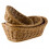 Savlot oval wicker bread basket tray 1 piece 3