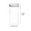 Ensemble de boîtes de conservation hermétiques pour aliments – Plastique transparent 2