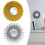 Wall-Mounted Vintage Round Mirror Silver 25cm 4