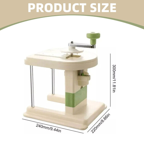 Cabbage shredder and slicer for sauerkraut with adjustable 2