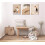 Beige Boho-Leinwandbilder, 3er-Set, 30 x 40 cm 3