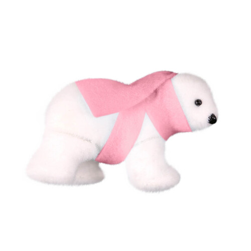White Bear Christmas Ornaments Tree Decorations 12 pcs 1