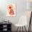 Quadro decorativo vintage em tela com cogumelos e sol, 28x38 cm (11x15 polegadas) 4