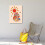 Quadro decorativo vintage em tela com cogumelos e sol, 28x38 cm (11x15 polegadas) 5