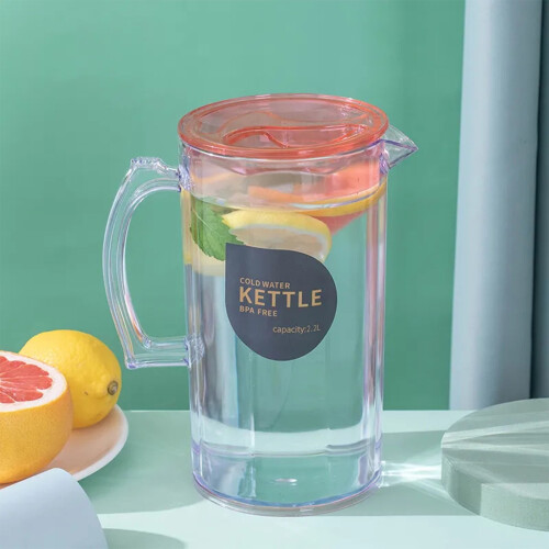 Iced Tea Maker Plastic Pitcher 0,57 Gallon med låg