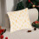 Jule Beige Satin Pudebetræk 45x45cm 2