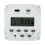 Interruptor temporizador digital programável de 12 V CC branco 4