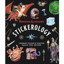 Dungeons Dragons Stickerology by Official Dungeons Dragons Licensed Pa