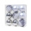Christmas Ornaments Blue Balls 6 cm 9 pcs 1