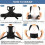 Posture Corrector, Adjustable Back Support Brace for Daily Use Under Clothing 5