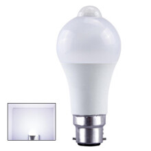 Bolgán Gloine LED Braiteoir Gluaiseachta PIR 9W E27B22