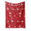 Manta de flanela natalina 50x60 polegadas 1