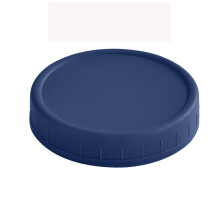 86 mm leveäsuiset purkkikorkit, muovia, vuotamattomat, 4–64 oz