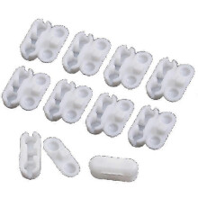10pcs/lot Plastic Roller Blinds Pull Cord Connector Curtain Chain Connector HFMQV