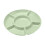Round solid color snacks tray for candy nuts dried fruit 1 1