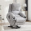 Living And Home Electric Single Sofa Lift Recliner Chair with Heating & Massage Function, Grey 1