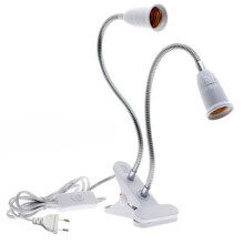 Lampe de nuit à pince LED Poaug en matériau PC