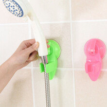 Showerhead with Suction Cup Rosy Plastic 1 Piece