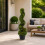 Oypla Oypla Set of 2 Artificial Topiary Boxwood Spiral Trees 80cm 6